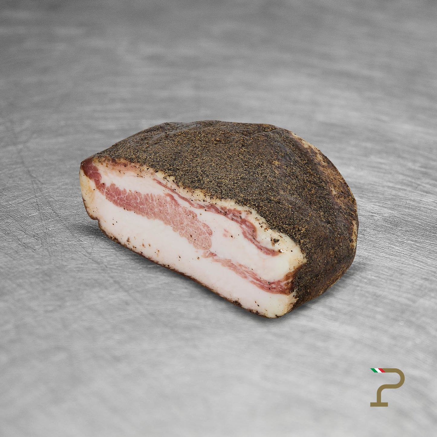 Dray Cured Guanciale “Il Poggetto” - Vacuum-Packed Piece - 400 g ca.