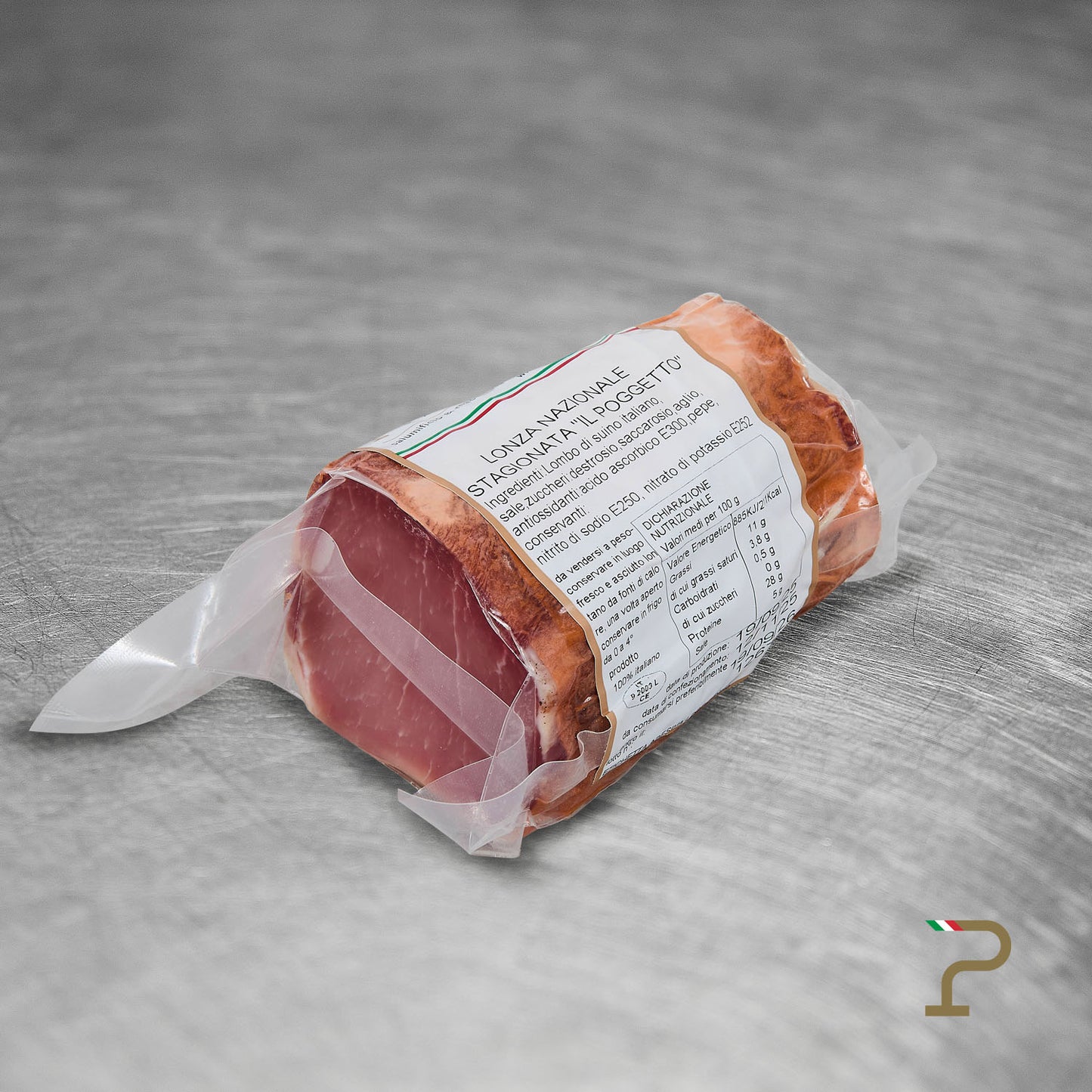 Lonza nazionale stagionata "Il Poggetto" - Trancio sottovuoto - 800 g ca.