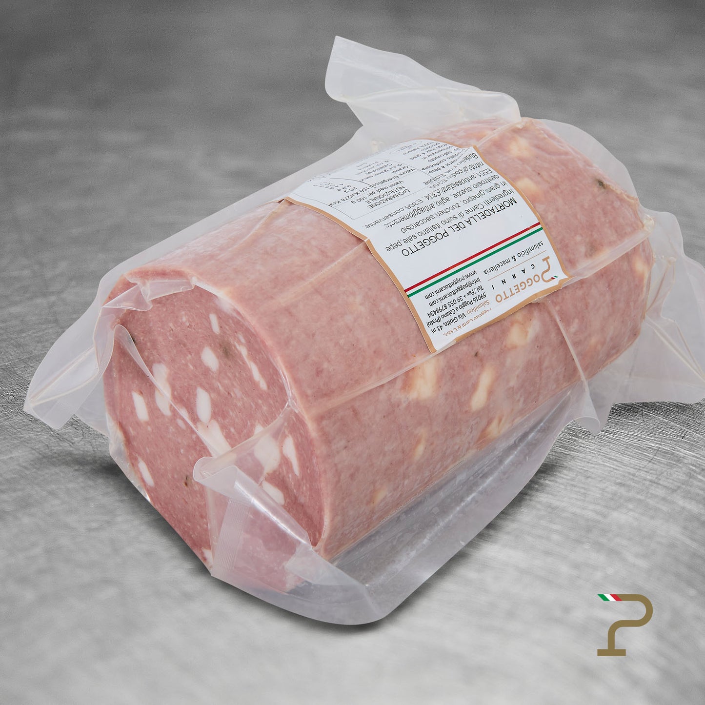 
Mortadella by Poggetto - Half, Vacuum-Packed - 2,5 kg ca.