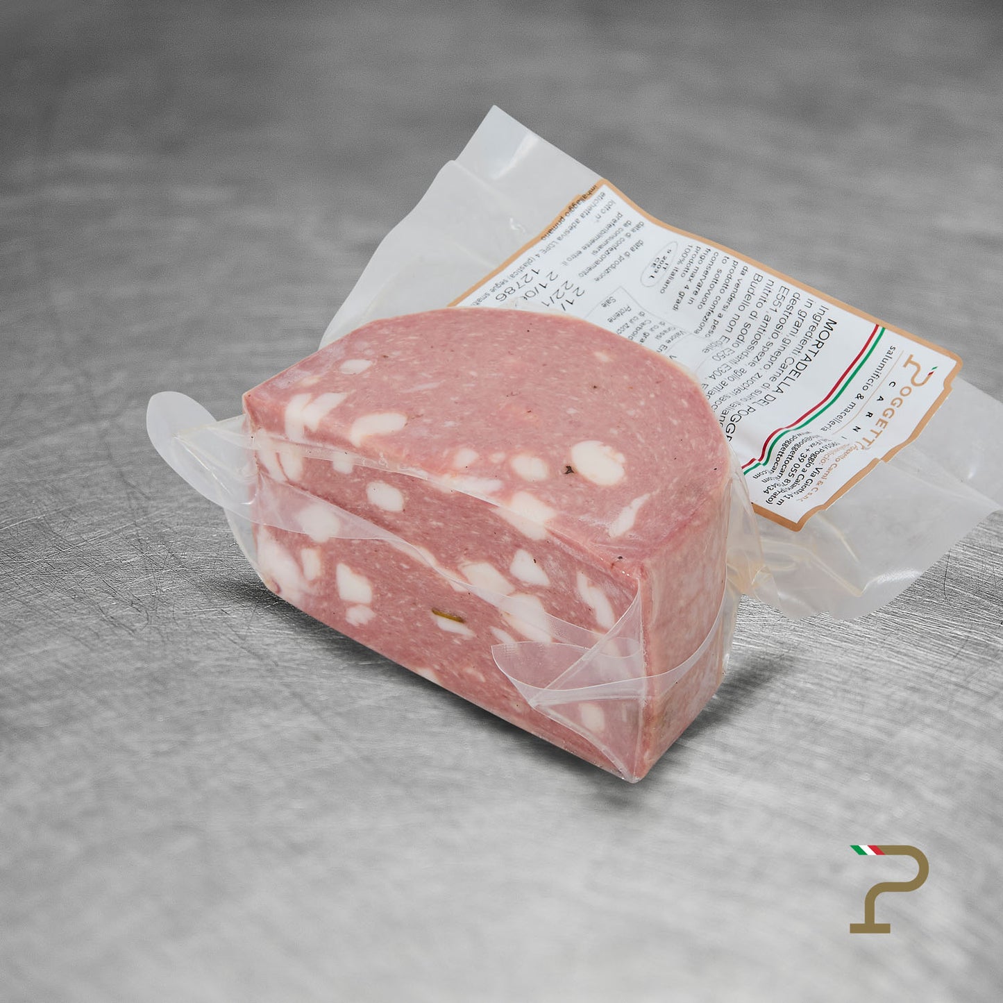 Mortadella by Poggetto - Vacuum-Packed Piece - 400 g ca.