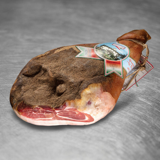 CURED HAM FROM ITALIAN PORK "IL POGGETTO" - Vacuum-packed chunk - approx. 1.80kg